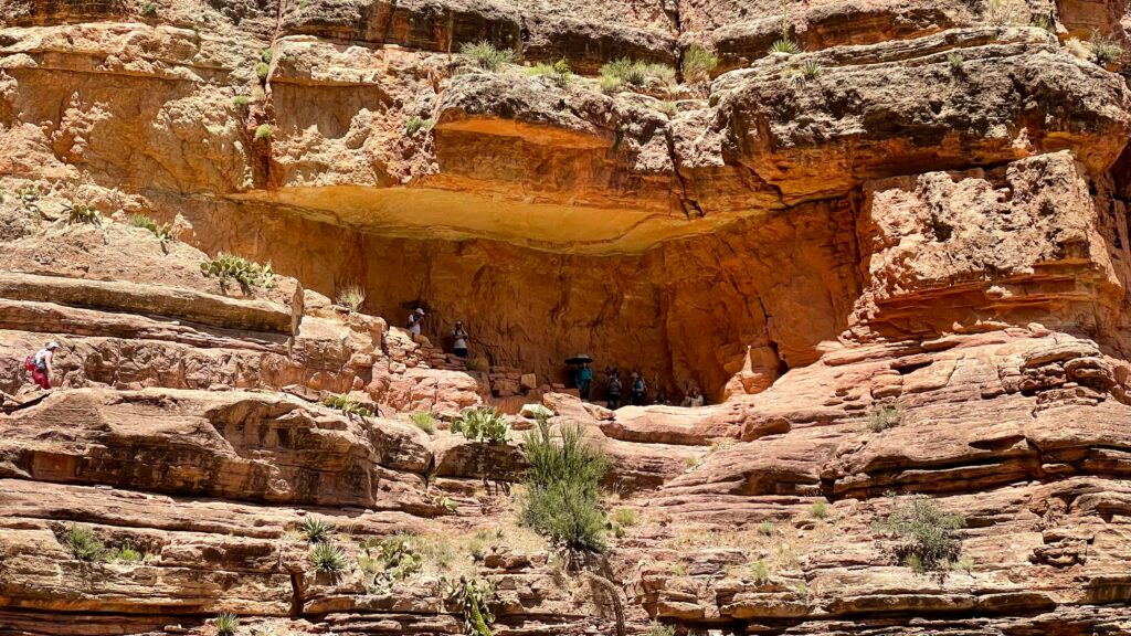 Cliff Cave Indian Dwelling in Grand Canyon, Arizona