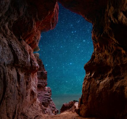 Arizona Cave at night