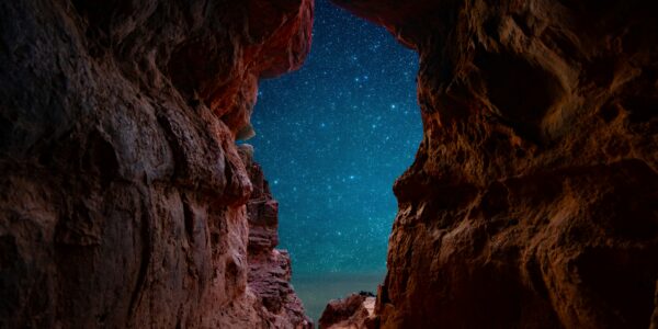 Arizona Cave at night