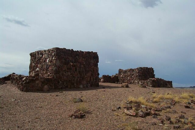Agate House in the Petrified Forest National Park