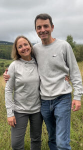 Jim and Christine in Cohocton