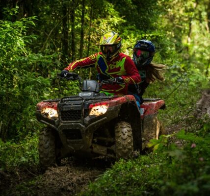 Rocky Mountain National Park ATV riders on a trail